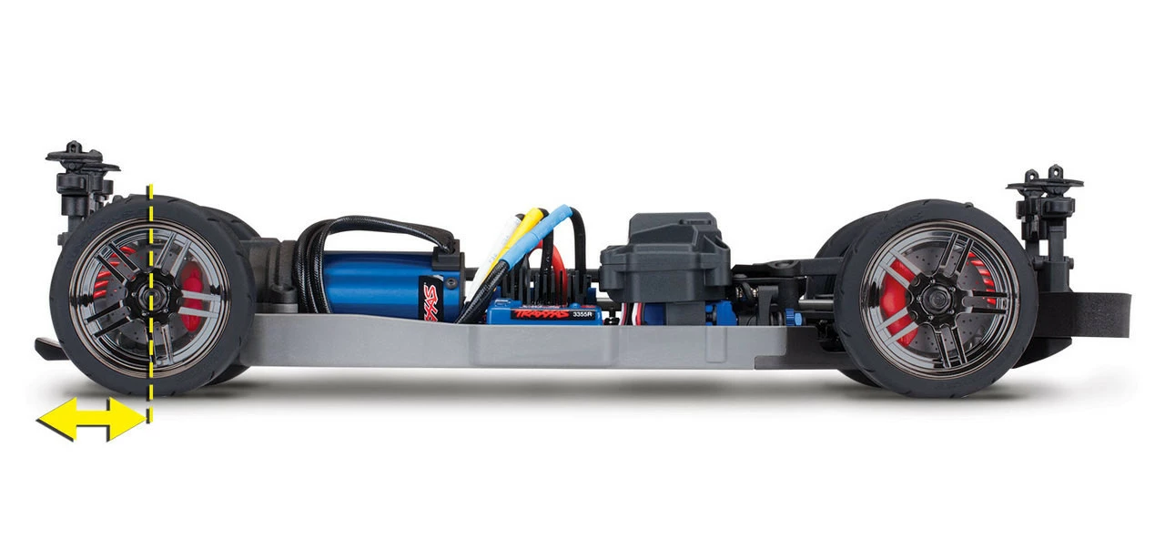 Traxxas 4-Tec 2.0 1/10 Brushless RTR Touring Car Chassis (NO Body) W/ TQi 2.4GHz Radio And TSM 4 Traxxas 4-Tec 2.0 1/10 Brushless RTR Touring Car Chassis (NO Body) W/ TQi 2.4GHz Radio And TSM - Image 2