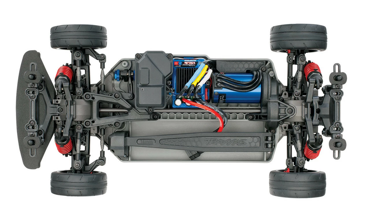 Traxxas 4-Tec 2.0 1/10 Brushless RTR Touring Car Chassis (NO Body) W/ TQi 2.4GHz Radio And TSM 6 Traxxas 4-Tec 2.0 1/10 Brushless RTR Touring Car Chassis (NO Body) W/ TQi 2.4GHz Radio And TSM - Image 4