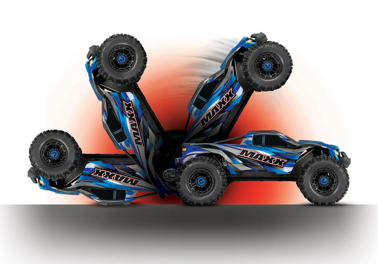 Traxxas Maxx With Widemaxx 1/10 4wd Brushless Electric Monster Truck W/ TQi 2.4GHz Radio System, Orange 14 Traxxas Maxx With Widemaxx 1/10 4wd Brushless Electric Monster Truck W/ TQi 2.4GHz Radio System, Orange - Image 12