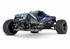 Traxxas Maxx With Widemaxx 1/10 4wd Brushless Electric Monster Truck W/ TQi 2.4GHz Radio System, Blue 20 Traxxas Maxx With Widemaxx 1/10 4wd Brushless Electric Monster Truck W/ TQi 2.4GHz Radio System, Blue -RC Cars & Trucks Sales 89086 4 Maxx 3qtr Front Ghosted 04233.1639841408
