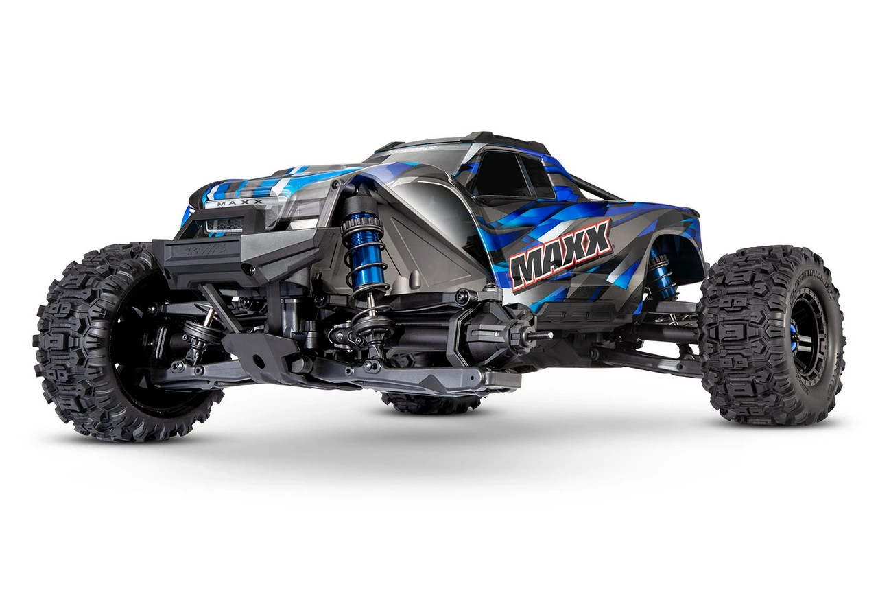 Traxxas Maxx With Widemaxx 1/10 4wd Brushless Electric Monster Truck W/ TQi 2.4GHz Radio System, Blue 7 Traxxas Maxx With Widemaxx 1/10 4wd Brushless Electric Monster Truck W/ TQi 2.4GHz Radio System, Blue - Image 5