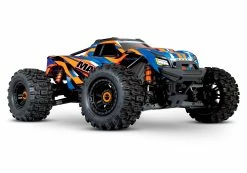 Traxxas Maxx With Widemaxx 1/10 4wd Brushless Electric Monster Truck W/ TQi 2.4GHz Radio System, Orange