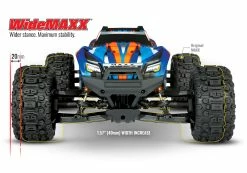 Traxxas Maxx With Widemaxx 1/10 4wd Brushless Electric Monster Truck W/ TQi 2.4GHz Radio System, Yellow -RC Cars & Trucks Sales 89086 4 WideMaxx Front Diagram 75029.1639840260