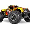Traxxas Hoss 4X4 VXL 3S 4WD Brushless RTR Monster Truck W/TQi 2.4GHz Radio, TSM & Self-Righting, Solar Flare -RC Cars & Trucks Sales 90076 4 Hoss 4x4 VXL Front 3qtr R SLRF 1500 66386.1639515385