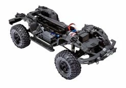 Traxxas TRX-4 1/10 Trail Crawler Truck W/2021 Ford Bronco Body (Shadow Black) & TQi 2.4GHz Radio -RC Cars & Trucks Sales 92076 4 2021 Bronco 3qtr Chassis 32330.1645547689