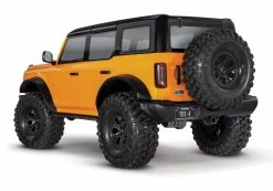 Traxxas TRX-4 1/10 Trail Crawler Truck W/2021 Ford Bronco Body (Orange) W/TQi 2.4GHz Radio -RC Cars & Trucks Sales 92076 4 2021 Bronco 3qtr Rear Left Orange 92286.1621969051