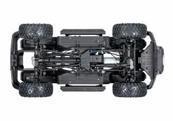 Traxxas TRX-4 1/10 Trail Crawler Truck W/2021 Ford Bronco Body (Shadow Black) & TQi 2.4GHz Radio -RC Cars & Trucks Sales 92076 4 2021 Bronco Chassis Bottom 52596.1643991124