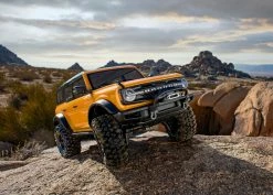 Traxxas TRX-4 1/10 Trail Crawler Truck W/2021 Ford Bronco Body (Orange) W/TQi 2.4GHz Radio -RC Cars & Trucks Sales 92076 4 2021 Bronco Orange 8239 05070.1621969015