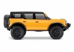 Traxxas TRX-4 1/10 Trail Crawler Truck W/2021 Ford Bronco Body (Orange) W/TQi 2.4GHz Radio -RC Cars & Trucks Sales 92076 4 2021 Bronco Side Right Orange 11478.1621969046