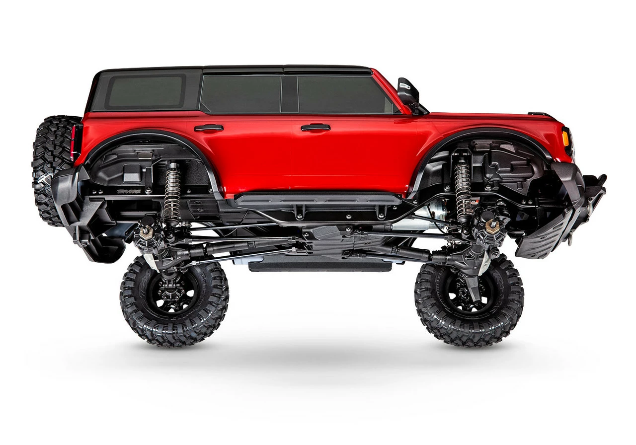 Traxxas TRX-4 1/10 Trail Crawler Truck W/2021 Ford Bronco Body (Red) W/TQi 2.4GHz Radio 7 Traxxas TRX-4 1/10 Trail Crawler Truck W/2021 Ford Bronco Body (Red) W/TQi 2.4GHz Radio - Image 5