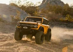 Traxxas TRX-4 1/10 Trail Crawler Truck W/2021 Ford Bronco Body (Orange) W/TQi 2.4GHz Radio -RC Cars & Trucks Sales 92076 4 21 Bronco Front Orange sunburst 8431 RGB 21266.1621969015