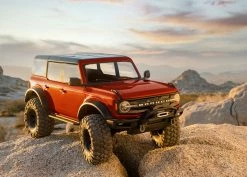 Traxxas TRX-4 1/10 Trail Crawler Truck W/2021 Ford Bronco Body (Red) W/TQi 2.4GHz Radio 43 Traxxas TRX-4 1/10 Trail Crawler Truck W/2021 Ford Bronco Body (Red) W/TQi 2.4GHz Radio -RC Cars & Trucks Sales 92076 4 21 Bronco front right RED 8535 RGB 31585.1621970021