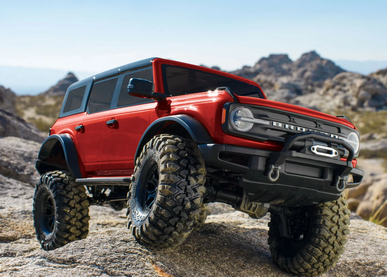 Traxxas TRX-4 1/10 Trail Crawler Truck W/2021 Ford Bronco Body (Red) W/TQi 2.4GHz Radio 22 Traxxas TRX-4 1/10 Trail Crawler Truck W/2021 Ford Bronco Body (Red) W/TQi 2.4GHz Radio - Image 20