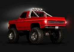 Traxxas TRX-4 Chevrolet K10 High Trail Edition Red -RC Cars & Trucks Sales 9262X 8038 K10 TRX 4 Rear 3qtr w LEDs Rollbar 26196.1661356072