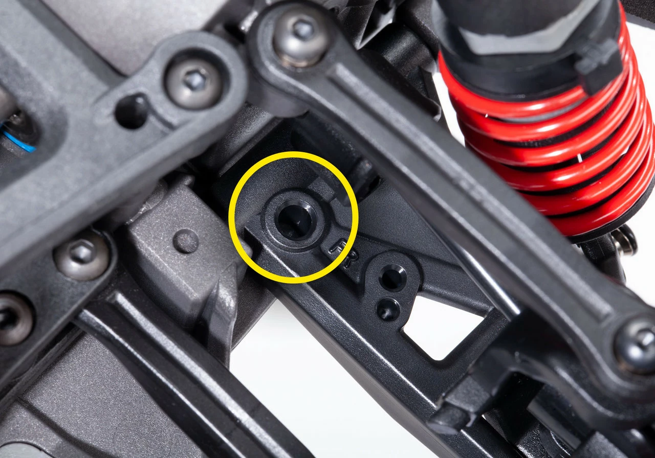 Traxxas 4-Tec 3.0 1/10 RTR Touring Car W/Corvette Stingray Body (Red) & TQ 2.4GHz Radio System 28 Traxxas 4-Tec 3.0 1/10 RTR Touring Car W/Corvette Stingray Body (Red) & TQ 2.4GHz Radio System - Image 26