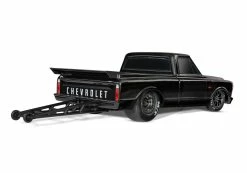 Traxxas Drag Slash 1/10 2WD RTR No Prep Truck W/1967 Chevrolet C10 Body Midnight Black -RC Cars & Trucks Sales 94076 4 C10 Drag Slash BLACK 3qtr REAR 86749.1622666354