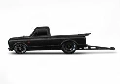 Traxxas Drag Slash 1/10 2WD RTR No Prep Truck W/1967 Chevrolet C10 Body Midnight Black -RC Cars & Trucks Sales 94076 4 C10 Drag Slash BLACK SIDE RtoL 81377.1622666347