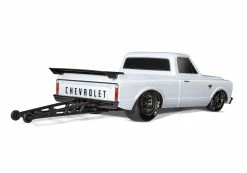Traxxas Drag Slash 1/10 2WD RTR No Prep Truck W/1967 Chevrolet C10 Body Diamond White -RC Cars & Trucks Sales 94076 4 C10 Drag Slash WHITE 3qtr REAR 61098.1622666762