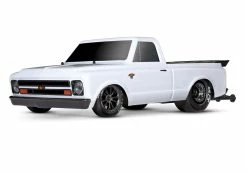 Traxxas Drag Slash 1/10 2WD RTR No Prep Truck W/1967 Chevrolet C10 Body Diamond White -RC Cars & Trucks Sales 94076 4 Drag Slash 3qtr Front Low WHT 52079.1622666757