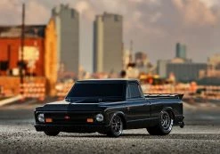 Traxxas Drag Slash 1/10 2WD RTR No Prep Truck W/1967 Chevrolet C10 Body Midnight Black -RC Cars & Trucks Sales 94076 4 Drag Slash Action Black 0850 48148.1622666278
