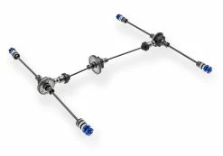 Traxxas Sledge 1/8 Scale 4WD Brushless Monster Truck RTR With TQi 2.4GHz Radio With TSM, Blue -RC Cars & Trucks Sales 95076 4 Complete Driveline 2764 19502.1647464638