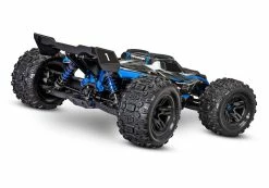 Traxxas Sledge 1/8 Scale 4WD Brushless Monster Truck RTR With TQi 2.4GHz Radio With TSM, Blue -RC Cars & Trucks Sales 95076 4 Sledge BLUE 3qtr Rear 10469.1647465238