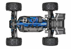 Traxxas Sledge 1/8 Scale 4WD Brushless Monster Truck RTR With TQi 2.4GHz Radio With TSM, Blue -RC Cars & Trucks Sales 95076 4 Sledge Chassis Overhead 12328.1647464636