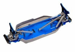 Traxxas Sledge 1/8 Scale 4WD Brushless Monster Truck RTR With TQi 2.4GHz Radio With TSM, Blue -RC Cars & Trucks Sales 95076 4 Sledge DETAIL Chassis empty overview 72066.1647464637