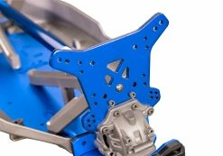 Traxxas Sledge 1/8 Scale 4WD Brushless Monster Truck RTR With TQi 2.4GHz Radio With TSM, Blue -RC Cars & Trucks Sales 95076 4 Sledge DETAIL Shock Tower Rear 99742.1647464637