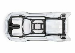 Traxxas Sledge 1/8 Scale 4WD Brushless Monster Truck RTR With TQi 2.4GHz Radio With TSM, Blue -RC Cars & Trucks Sales 95076 4 Sledge DETAIL body cage inside 79621.1647464637