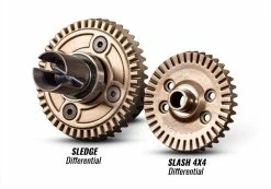 Traxxas Sledge 1/8 Scale 4WD Brushless Monster Truck RTR With TQi 2.4GHz Radio With TSM, Blue -RC Cars & Trucks Sales 95076 4 Sledge Drive Gears Comparison 87733.1647464638