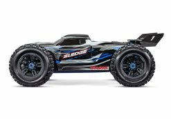 Traxxas Sledge 1/8 Scale 4WD Brushless Monster Truck RTR With TQi 2.4GHz Radio With TSM, Blue -RC Cars & Trucks Sales 95076 4 Sledge Side Left BLUE 70648.1647465262