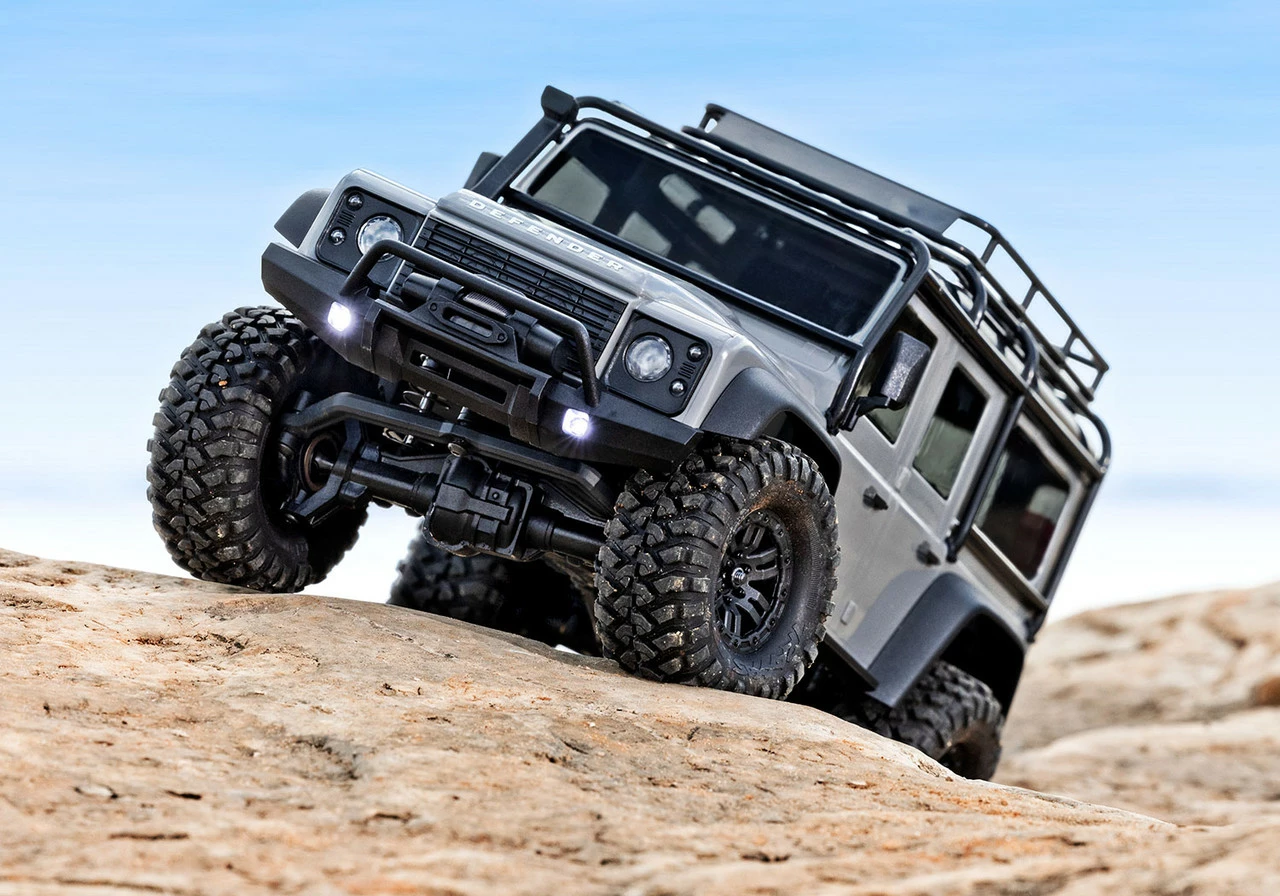 Traxxas TRX-4M 1/18 Scale Land Rover Defender RTR, Silver 8 Traxxas TRX-4M 1/18 Scale Land Rover Defender RTR, Silver - Image 6