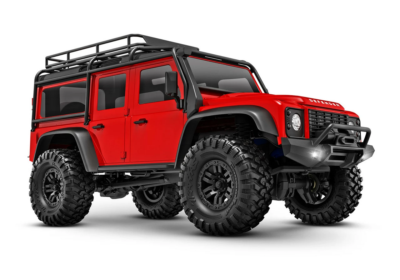 Traxxas TRX-4M 1/18 Scale Land Rover Defender RTR, Red 3 Traxxas TRX-4M 1/18 Scale Land Rover Defender RTR, Red