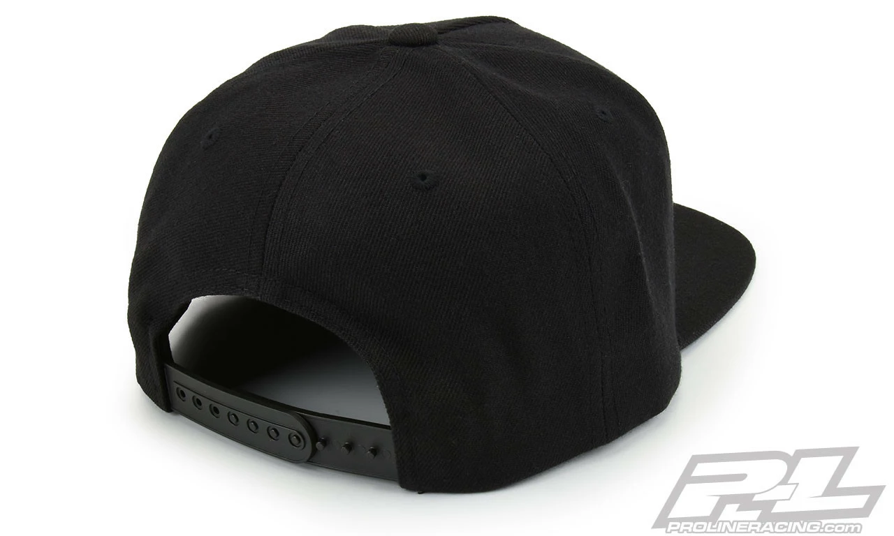 Proline Manufactured Black Snapback Hat 5 Proline Manufactured Black Snapback Hat - Image 3