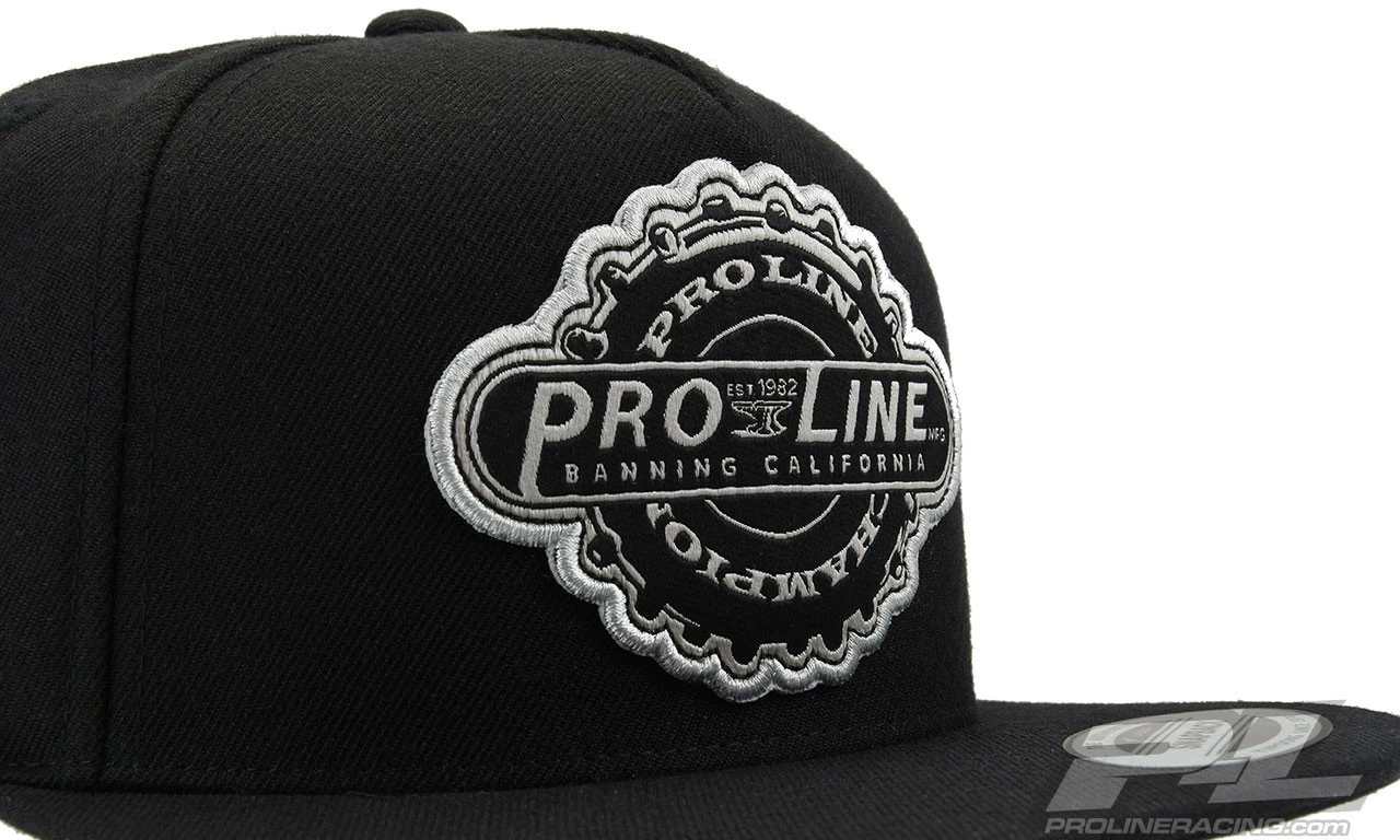 Proline Manufactured Black Snapback Hat 4 Proline Manufactured Black Snapback Hat - Image 2