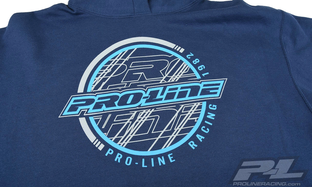 Proline Pro-Line Sphere Navy Hoodie Sweatshirt, Small 4 Proline Pro-Line Sphere Navy Hoodie Sweatshirt, Small - Image 2