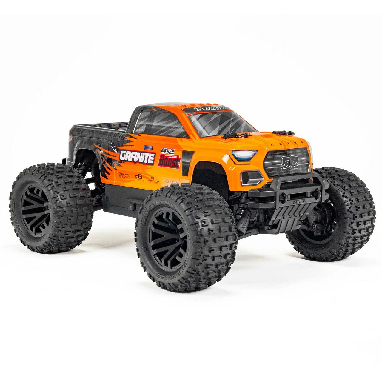 Arrma 1/10 GRANITE 4X2 BOOST MEGA 550 Brushed Monster Truck RTR With Battery & Charger, Orange 12 Arrma 1/10 GRANITE 4X2 BOOST MEGA 550 Brushed Monster Truck RTR With Battery & Charger, Orange - Image 10