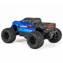 Arrma 1/10 GRANITE 4X2 BOOST MEGA 550 Brushed Monster Truck RTR With Battery & Charger, Blue -RC Cars & Trucks Sales ARA4102V4T2 A35 6RYZMRYW 77236.1660845308