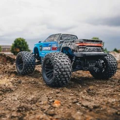 Arrma 1/10 GRANITE 4X2 BOOST MEGA 550 Brushed Monster Truck RTR With Battery & Charger, Blue -RC Cars & Trucks Sales ARA4102V4T2 A5 6RYZMRYW 81751.1660845309