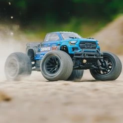 Arrma 1/10 GRANITE 4X2 BOOST MEGA 550 Brushed Monster Truck RTR With Battery & Charger, Blue -RC Cars & Trucks Sales ARA4102V4T2 A7 6RYZMRYW 00280.1660845308