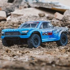 Arrma 1/10 SENTON 4X2 BOOST MEGA 550 Brushed Monster Truck RTR, Blue -RC Cars & Trucks Sales ARA4103V4T2 A0 5NBXDAZ5 45204.1660847209