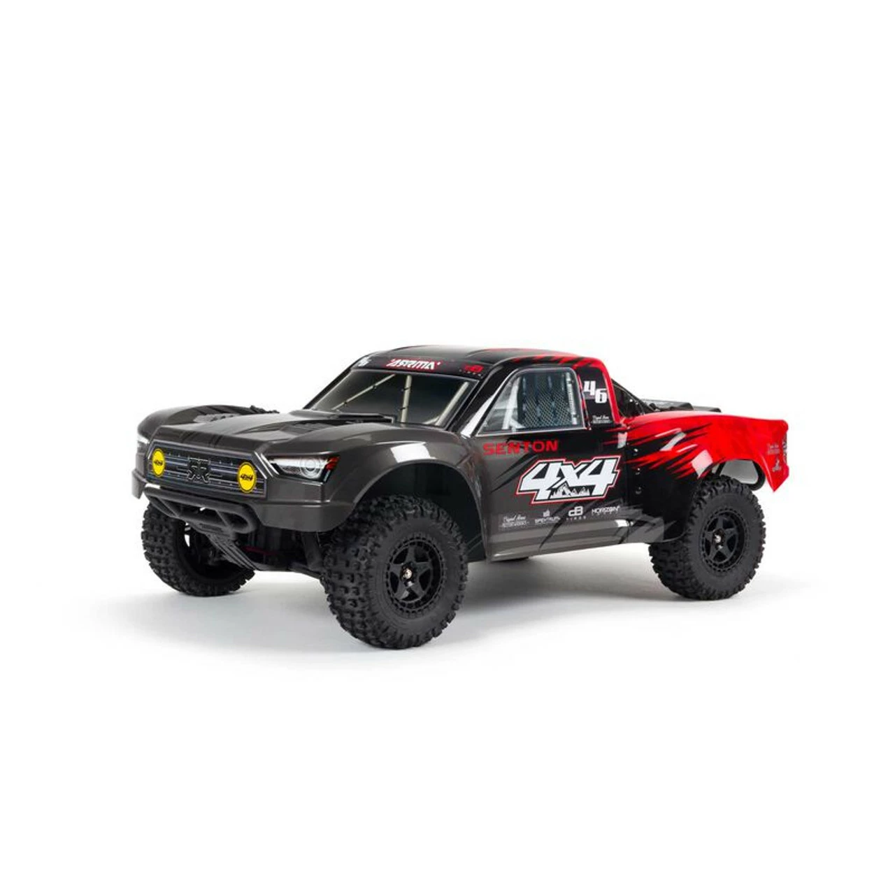 Arrma Senton 4x4 V3 550 Mega RTR 1/10 Short Course Truck (Red) W/ Spektrum SLT3 2.4GHz Radio 2 Arrma Senton 4x4 V3 550 Mega RTR 1/10 Short Course Truck (Red) W/ Spektrum SLT3 2.4GHz Radio