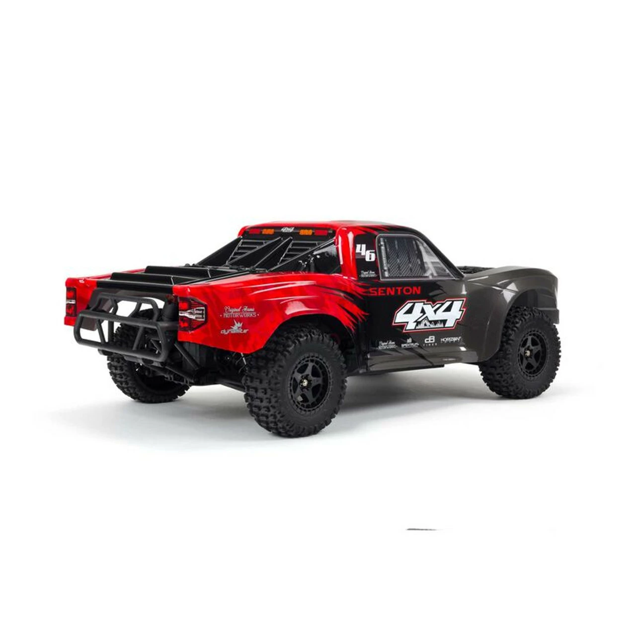 Arrma Senton 4x4 V3 550 Mega RTR 1/10 Short Course Truck (Red) W/ Spektrum SLT3 2.4GHz Radio 3 Arrma Senton 4x4 V3 550 Mega RTR 1/10 Short Course Truck (Red) W/ Spektrum SLT3 2.4GHz Radio - Image 2