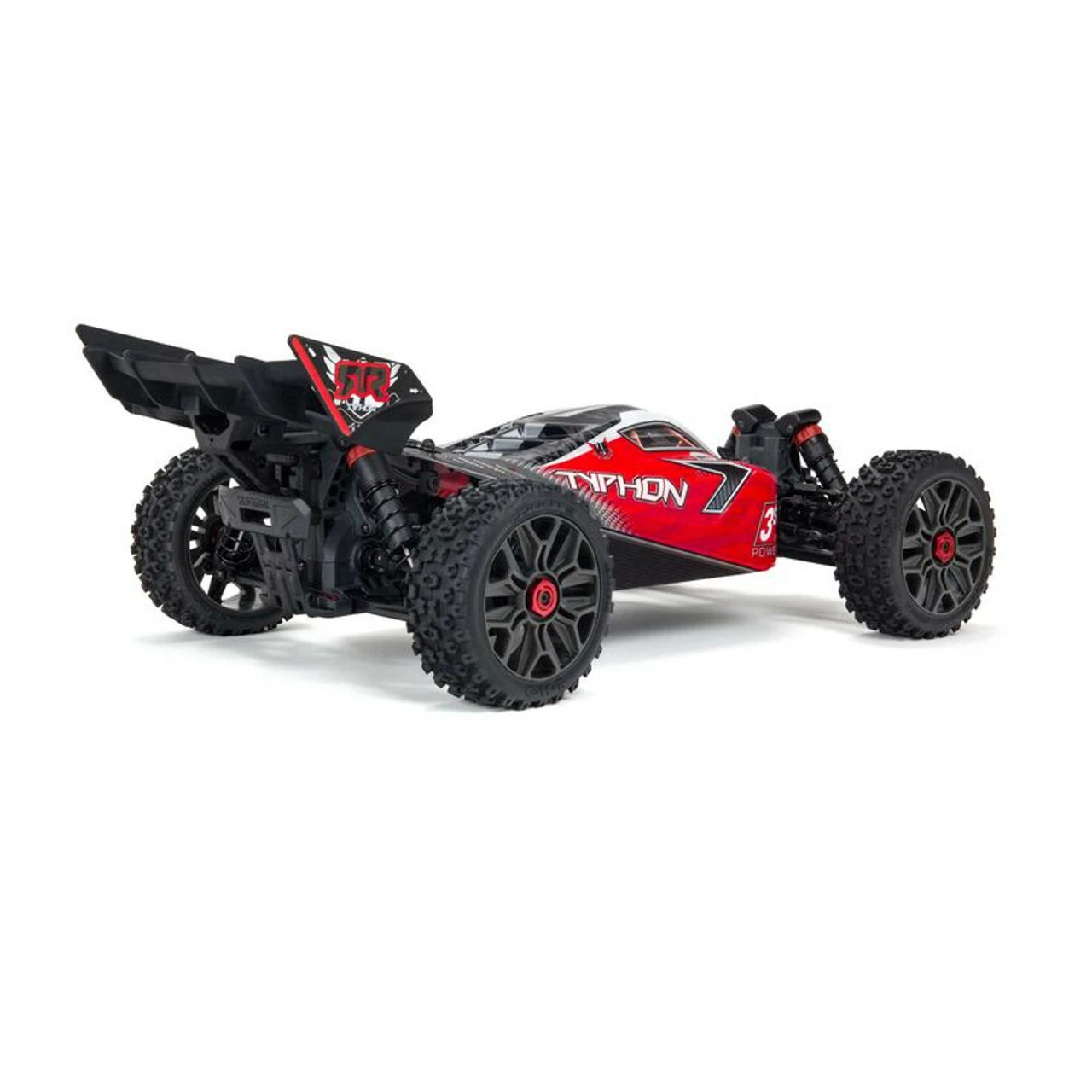 Arrma Typhon V3 3S BLX Brushless RTR 1/8 4WD Buggy (Red) W/Spektrum SLT3 2.4GHz Radio 4 Arrma Typhon V3 3S BLX Brushless RTR 1/8 4WD Buggy (Red) W/Spektrum SLT3 2.4GHz Radio - Image 2