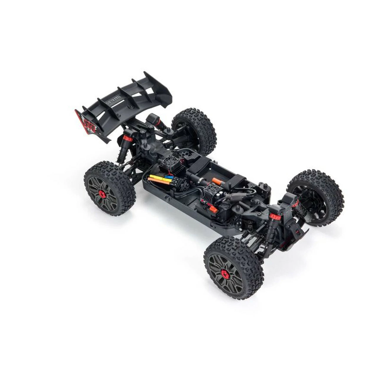 Arrma Typhon V3 3S BLX Brushless RTR 1/8 4WD Buggy (Red) W/Spektrum SLT3 2.4GHz Radio 6 Arrma Typhon V3 3S BLX Brushless RTR 1/8 4WD Buggy (Red) W/Spektrum SLT3 2.4GHz Radio - Image 4