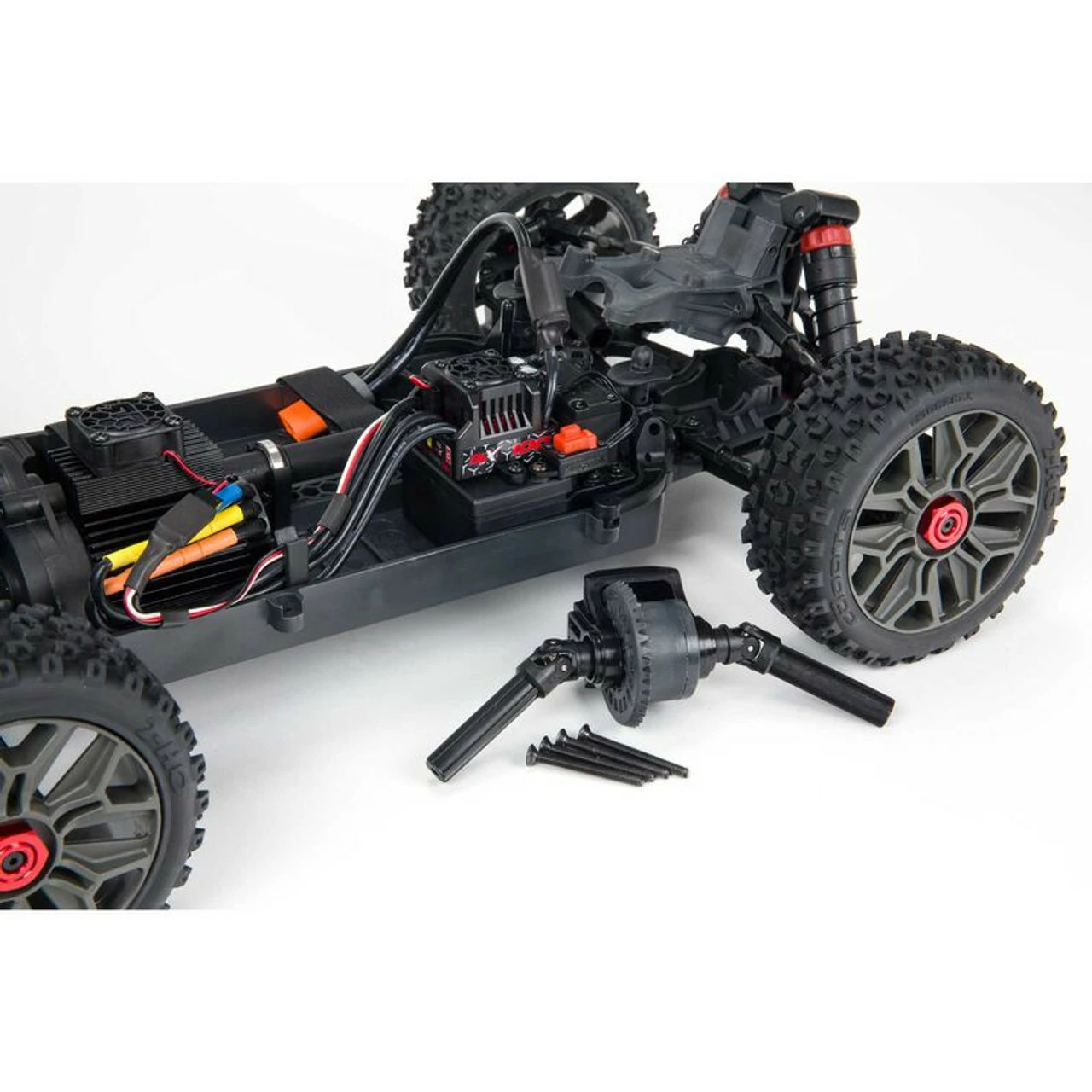 Arrma Typhon V3 3S BLX Brushless RTR 1/8 4WD Buggy (Red) W/Spektrum SLT3 2.4GHz Radio 13 Arrma Typhon V3 3S BLX Brushless RTR 1/8 4WD Buggy (Red) W/Spektrum SLT3 2.4GHz Radio - Image 11