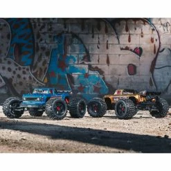 Arrma OUTCAST 4X4 4S V2 BLX Stunt Truck RTR, Blue 22 Arrma OUTCAST 4X4 4S V2 BLX Stunt Truck RTR, Blue -RC Cars & Trucks Sales ARA4410V2T2 A13 BIT72K8E 37063.1655393286