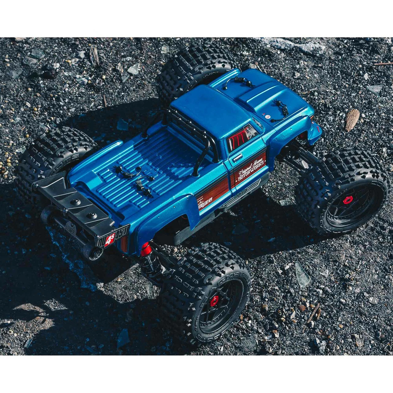 Arrma OUTCAST 4X4 4S V2 BLX Stunt Truck RTR, Blue 7 Arrma OUTCAST 4X4 4S V2 BLX Stunt Truck RTR, Blue - Image 5