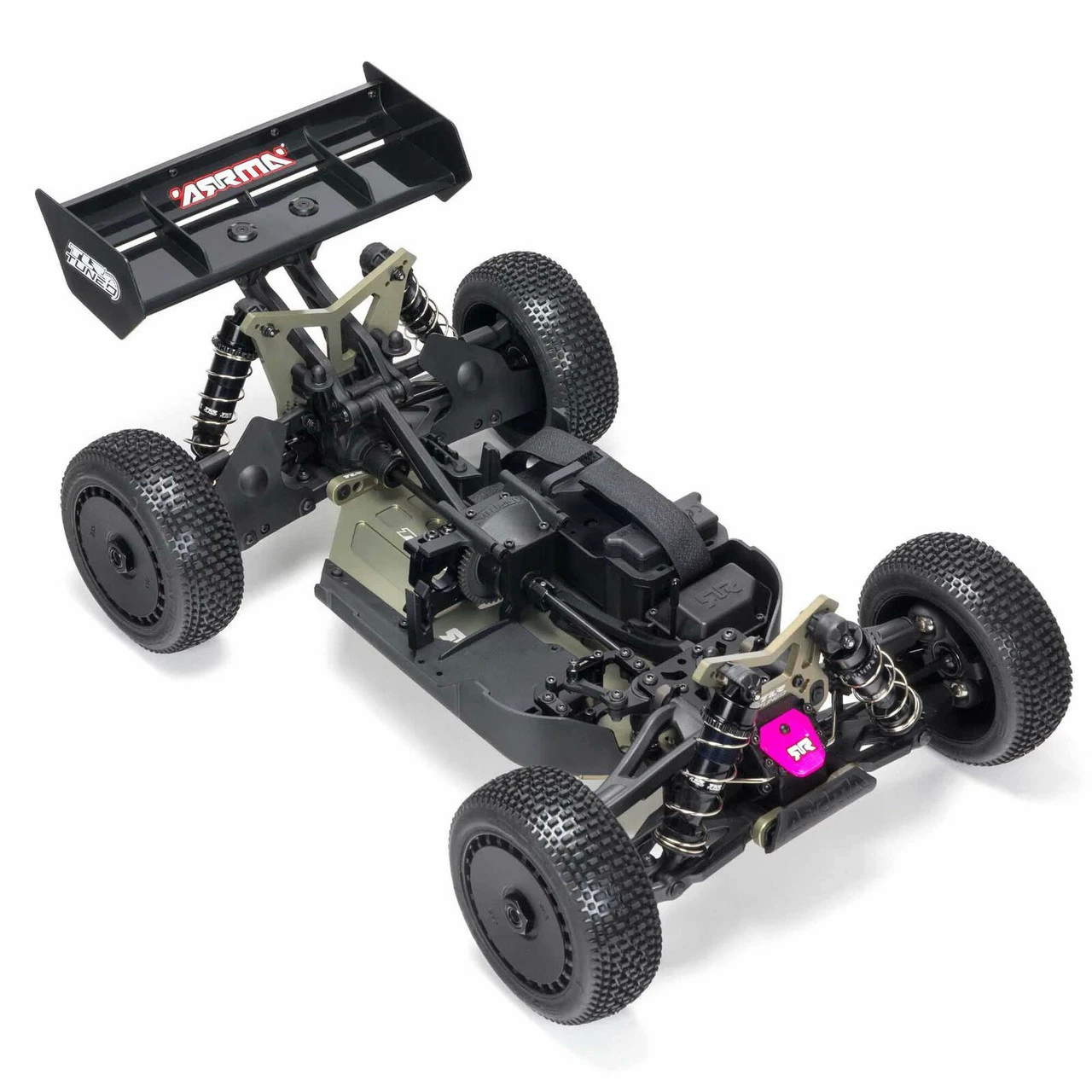 Arrma TLR Tuned TYPHON 1/8 4WD Roller (Pink/Purple) 8 Arrma TLR Tuned TYPHON 1/8 4WD Roller (Pink/Purple) - Image 6